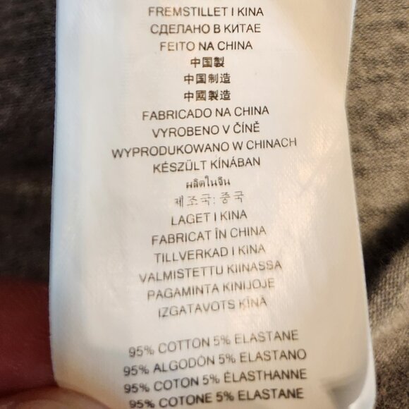 Michael Kors 1/4 Front Zip V-Neck Top Size Large - Picture 11 of 11